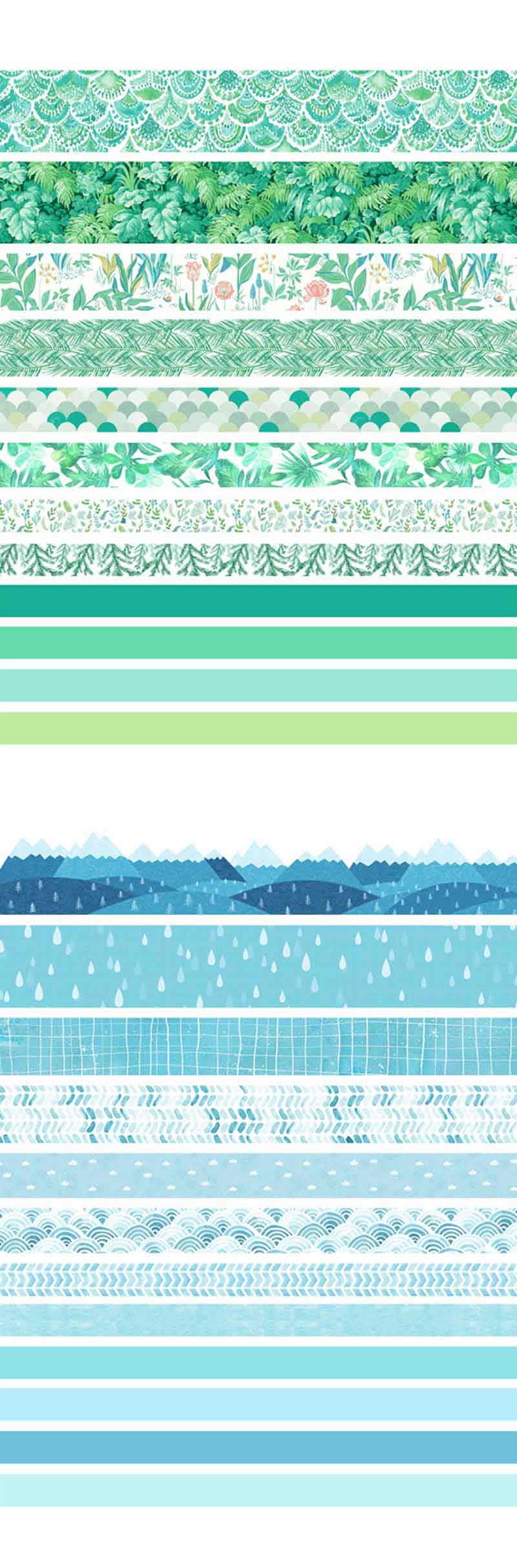 Chinese Palace Style Washi Tapes