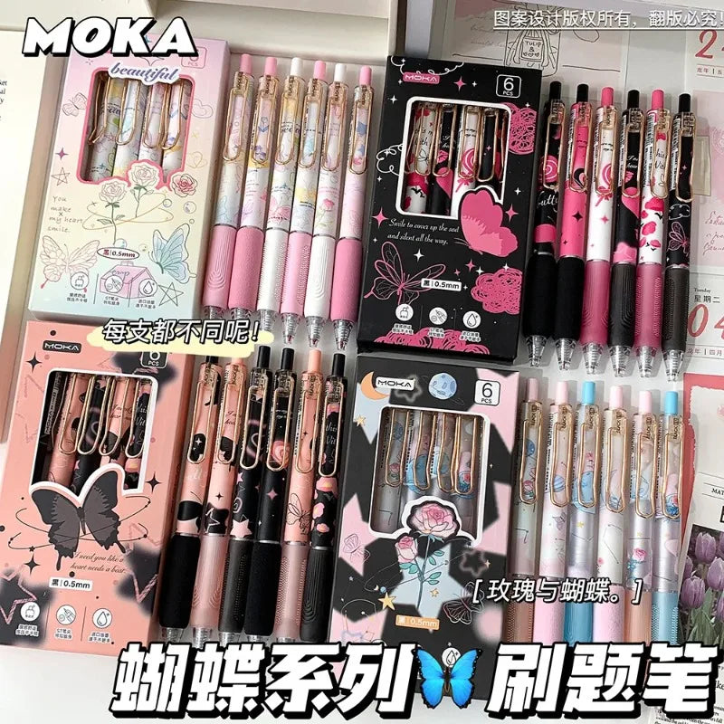 Y2K Butterfly Effect Gel Pens