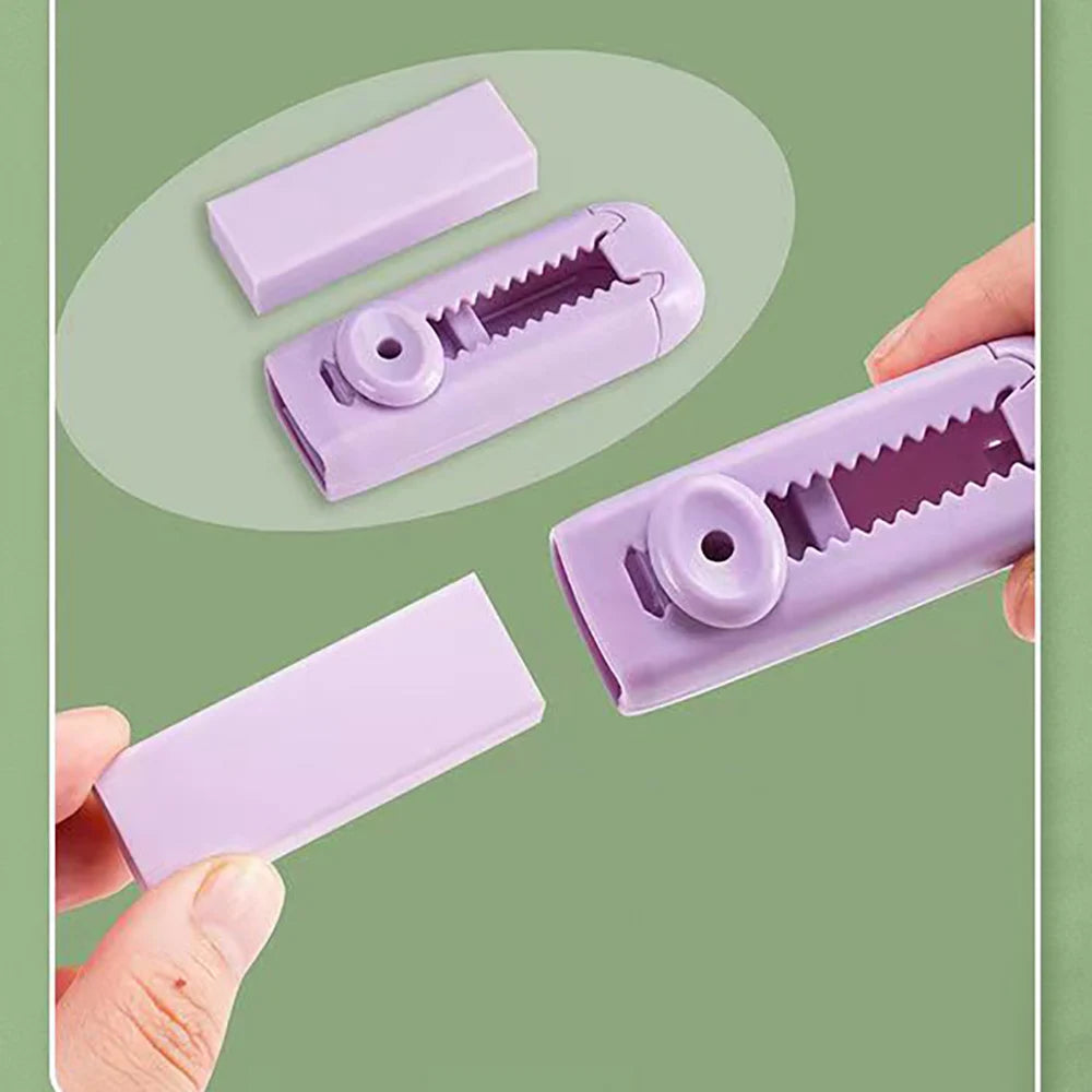 Pastel Pop Retractable Push-Pull Eraser