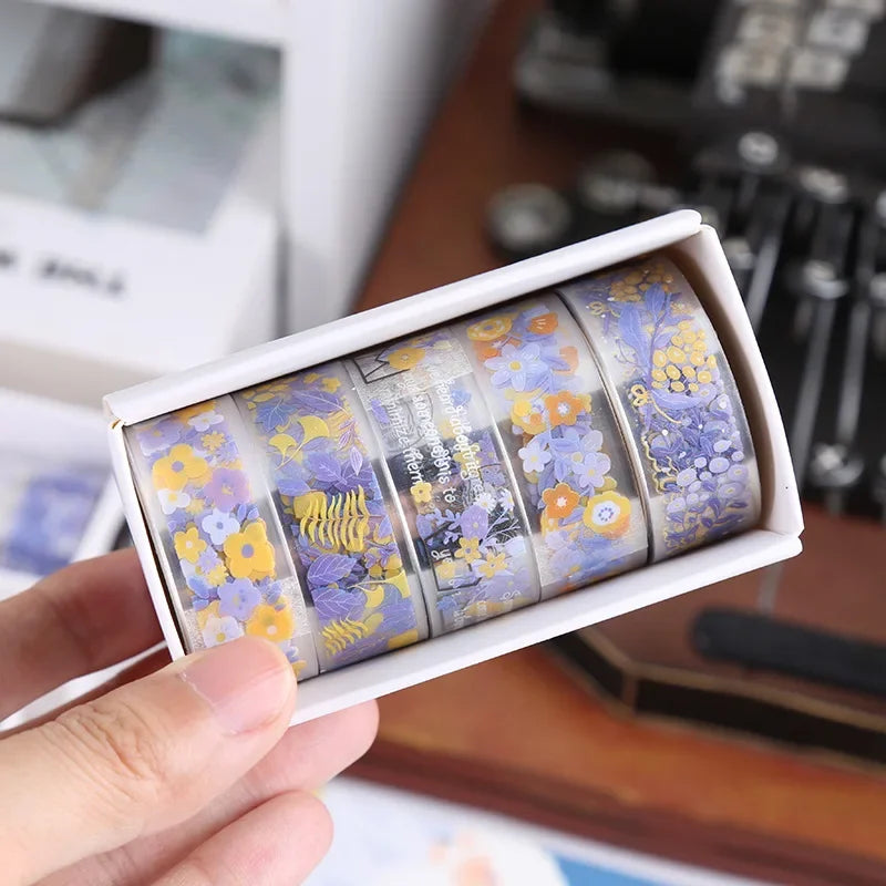 Whimsical Wonders Transparent Sticker Rolls