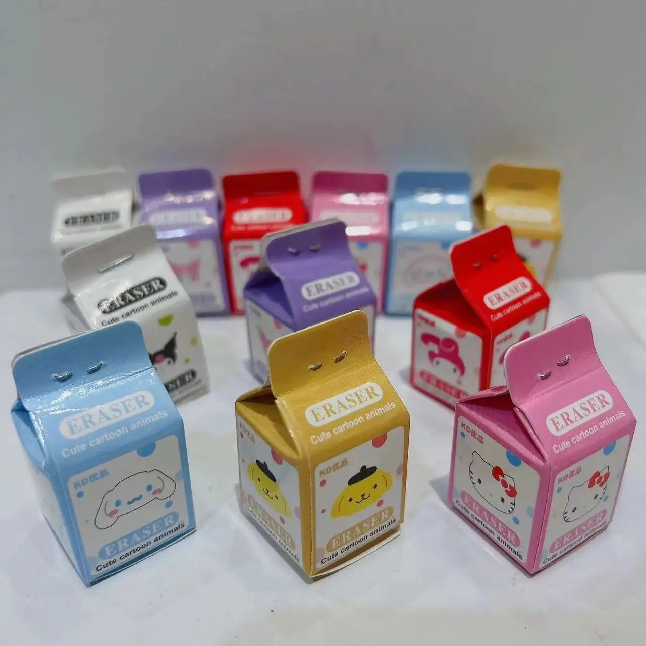 Sanrio Mini Milk Moo Erasers