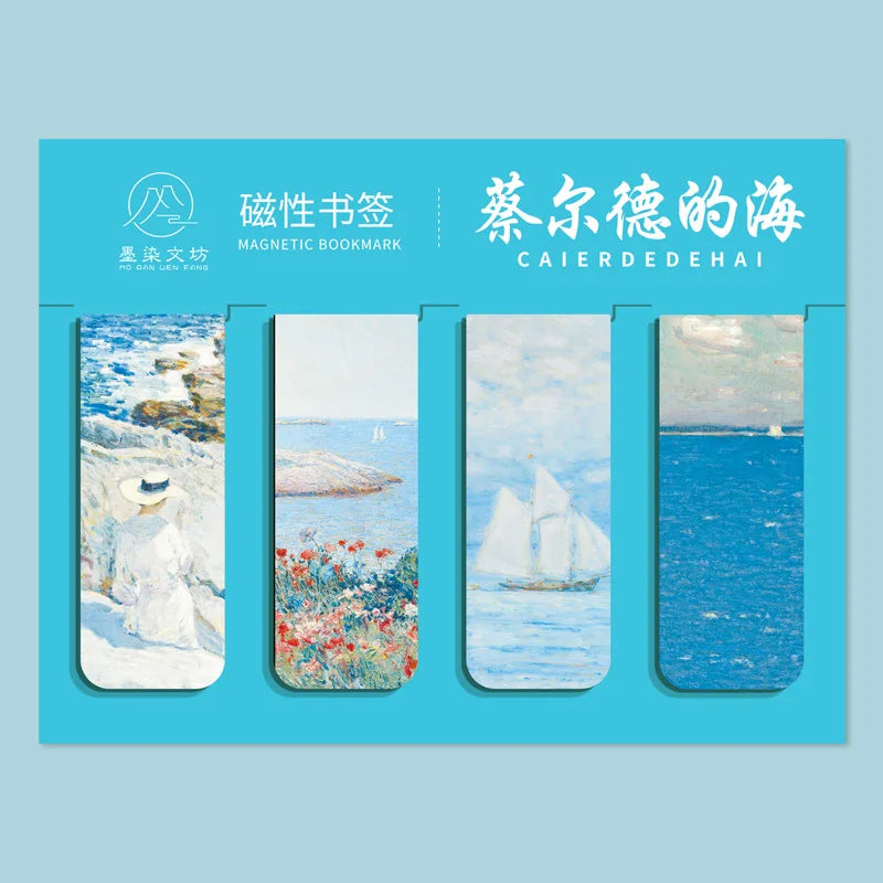 Famous Painting Masterpiece Magnetic Bookmarks
