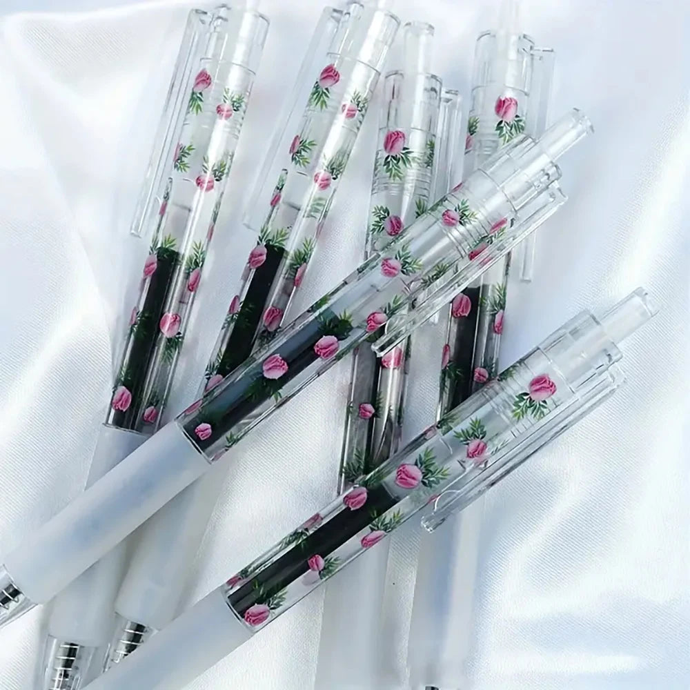 Fresh Bloom Botanical Retractable Gel Pens