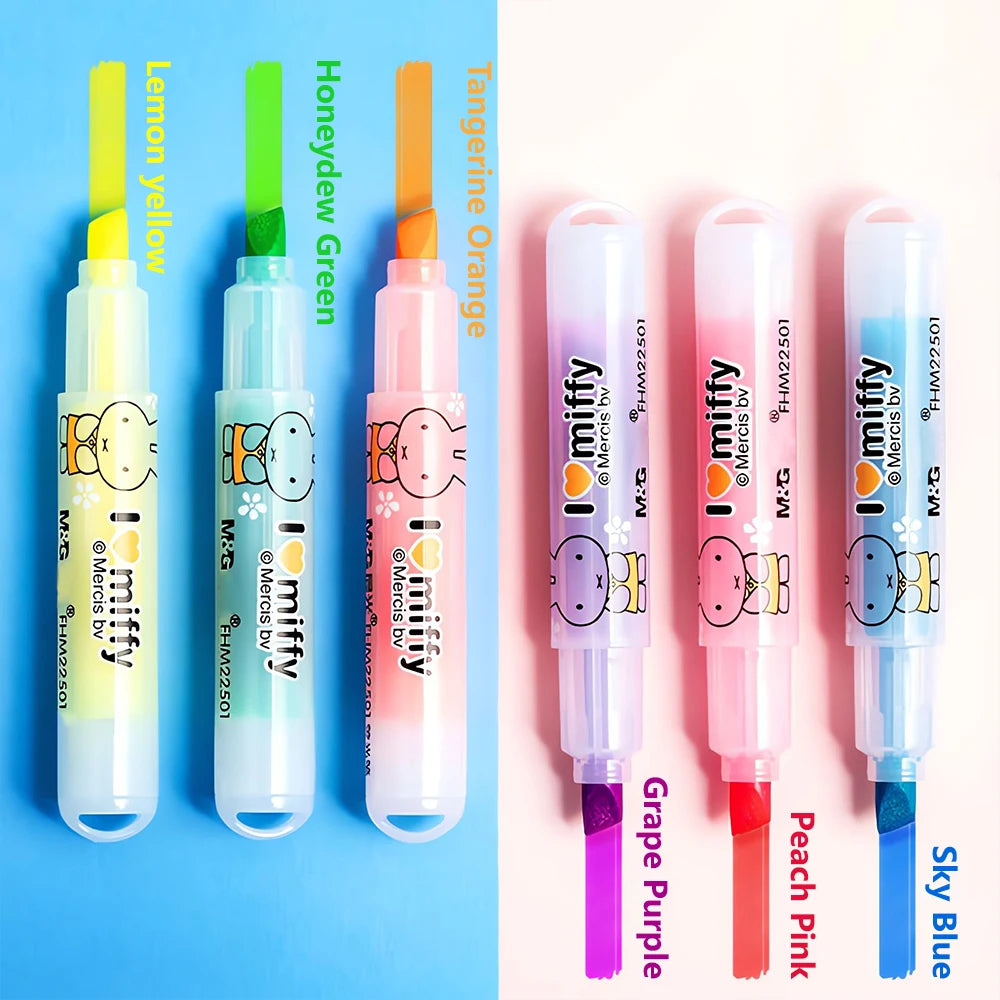 Mellow Mood Miffy Mini Highlighters