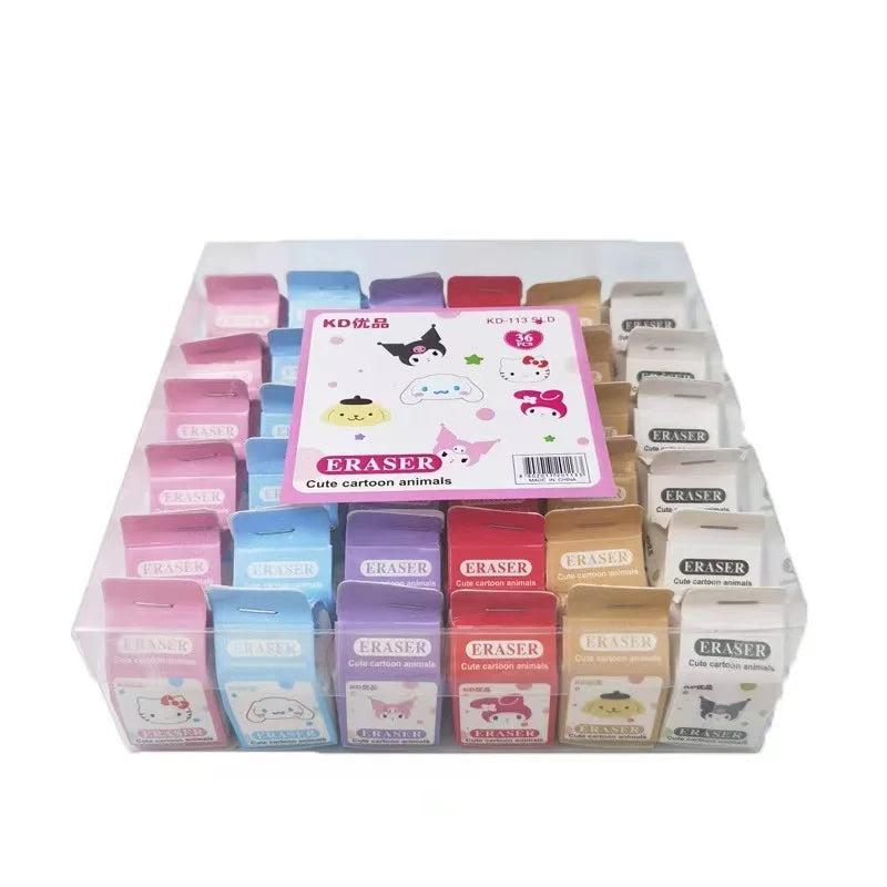 Sanrio Mini Milk Moo Erasers