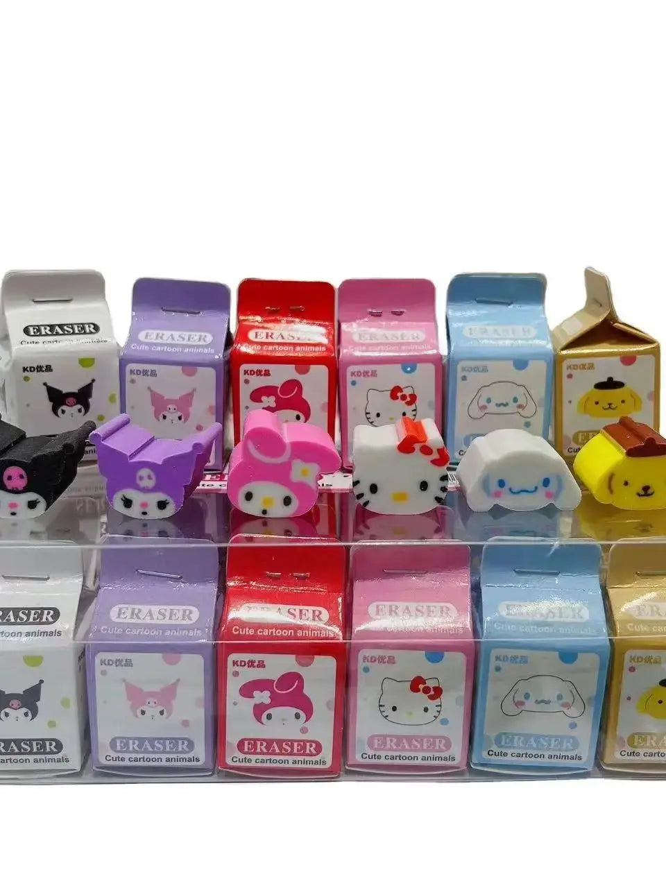 Sanrio Mini Milk Moo Erasers