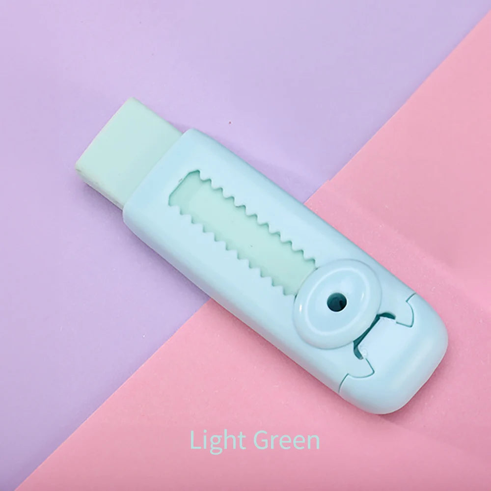 Pastel Pop Retractable Push-Pull Eraser