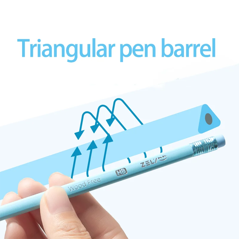 Sweet Macaron HB Pencil Set