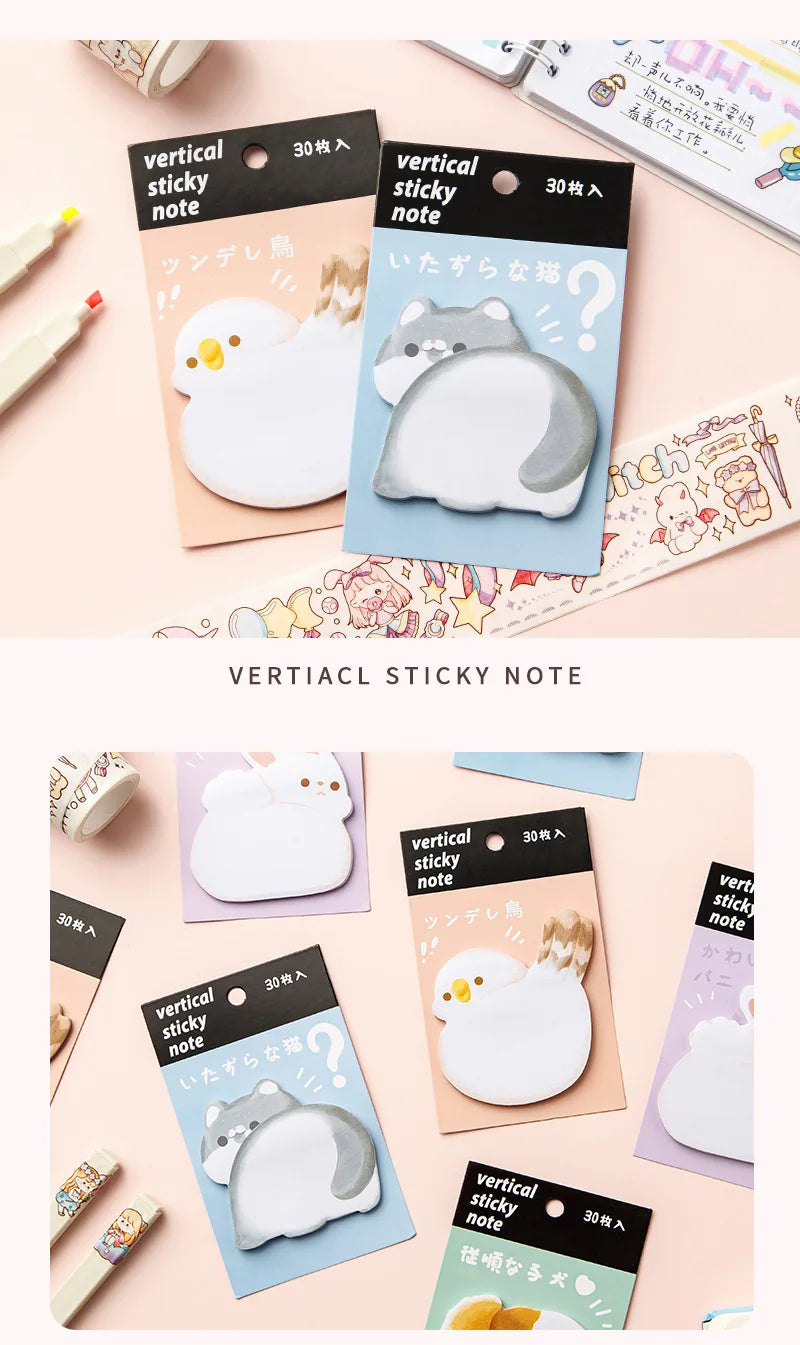 Pawsy Notes Animal Sticky Notes
