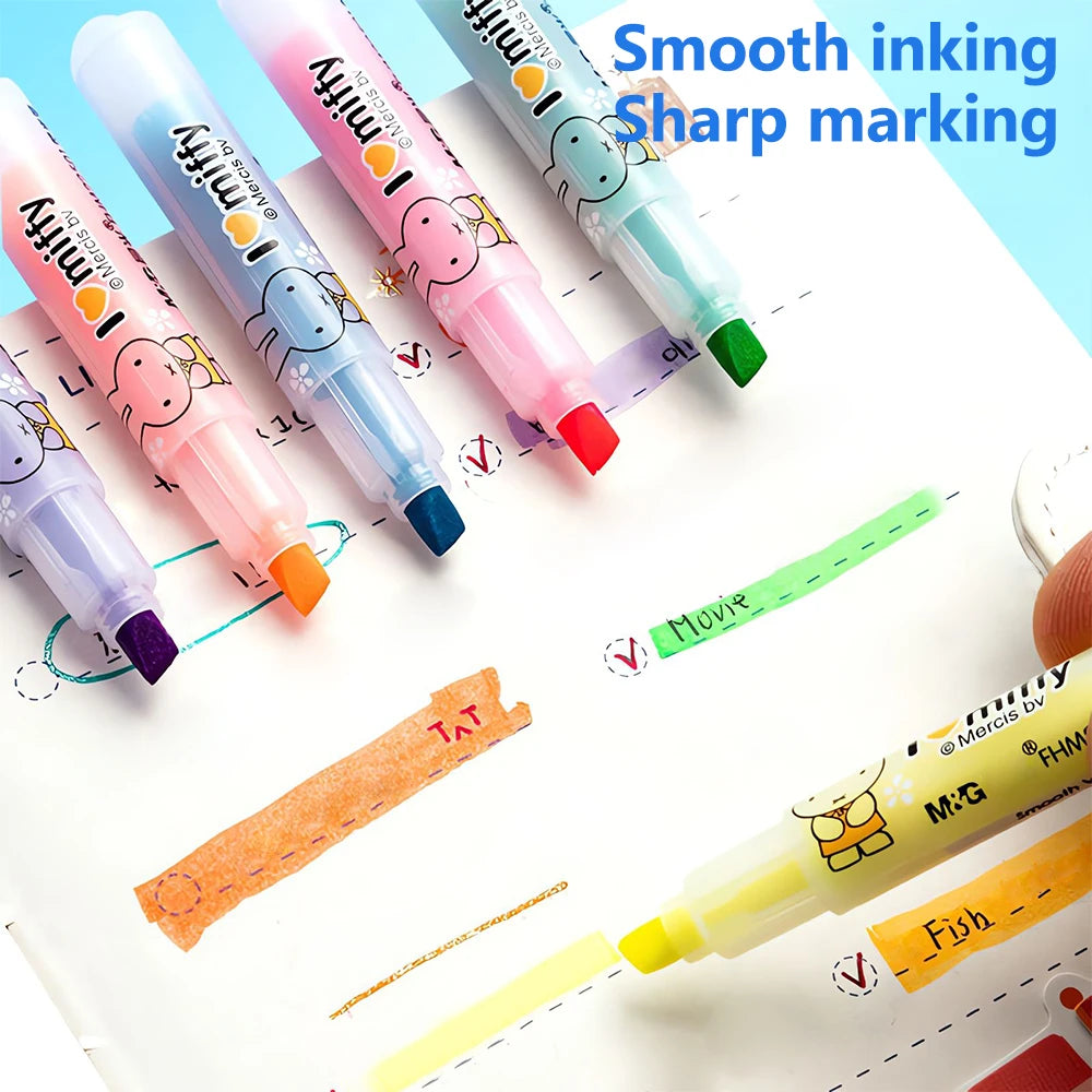 Mellow Mood Miffy Mini Highlighters