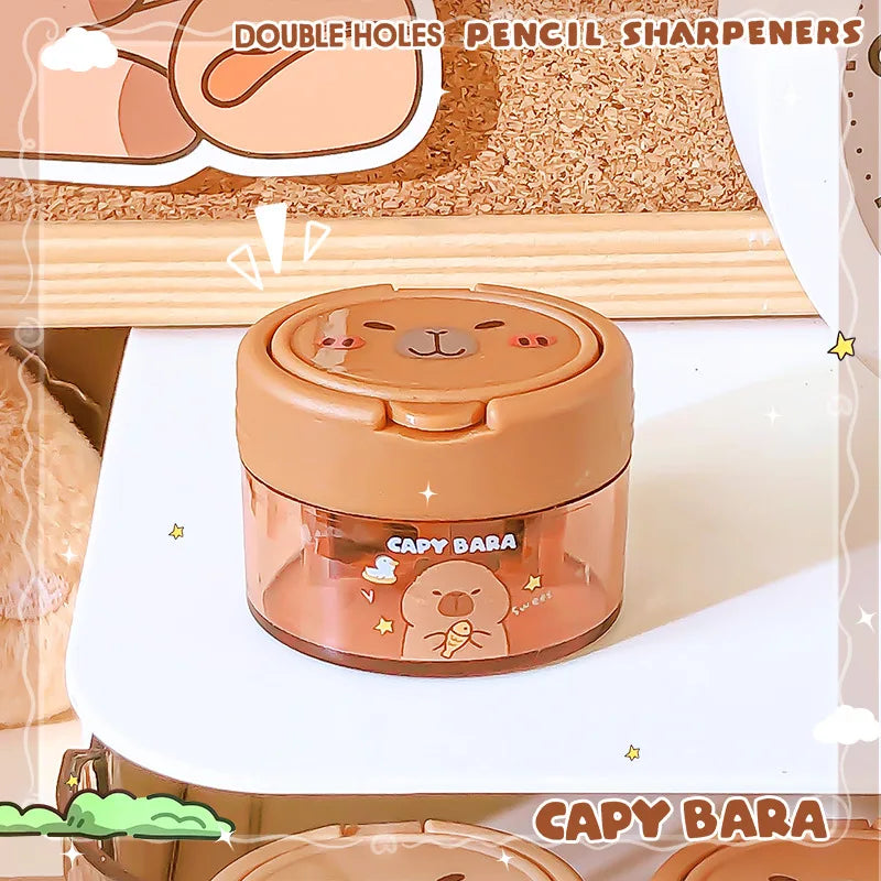 Capybara Cozy Pencil Sharpeners