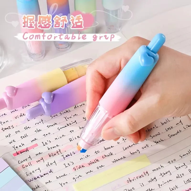 HeartPop Twin Tips Highlighters Set