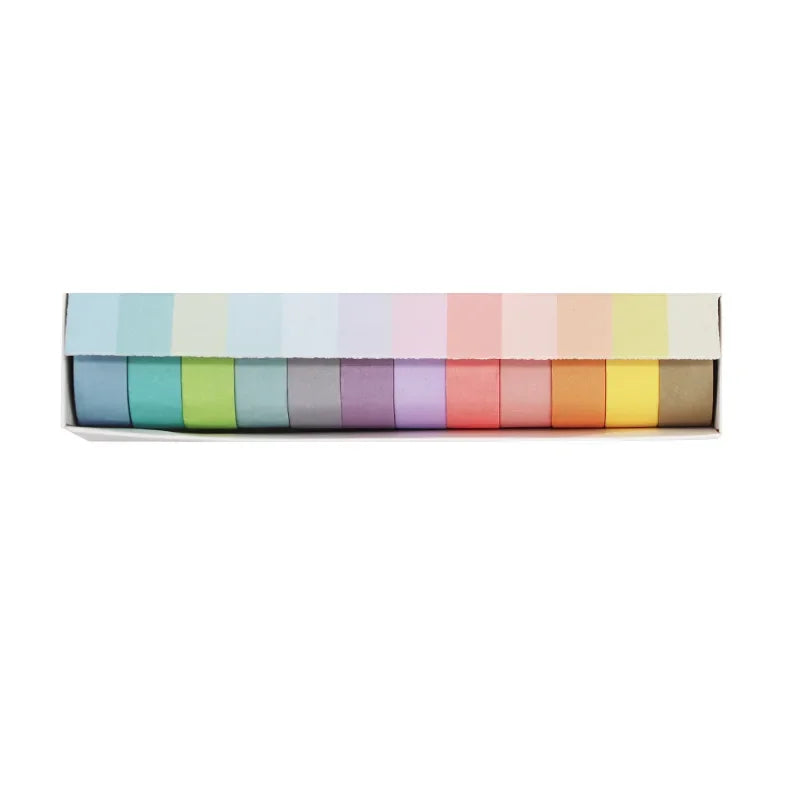 Rainbow Macaron Sorbet Washi Set