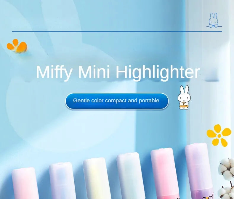 Mellow Mood Miffy Mini Highlighters
