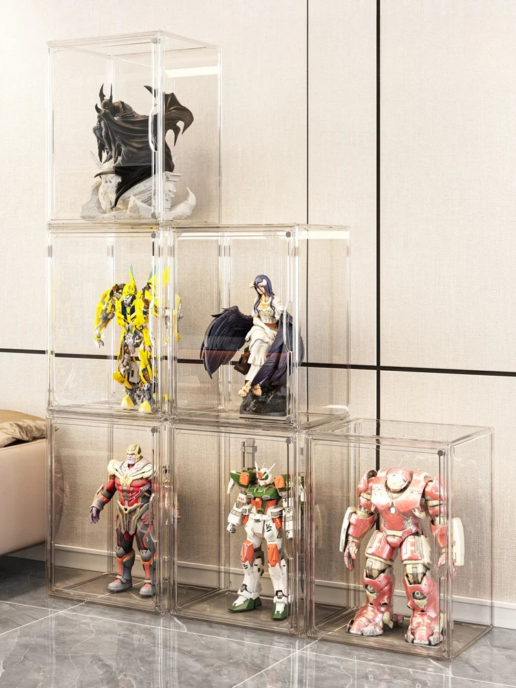 Treasure Cube Transparent Display Organizer Cabinet