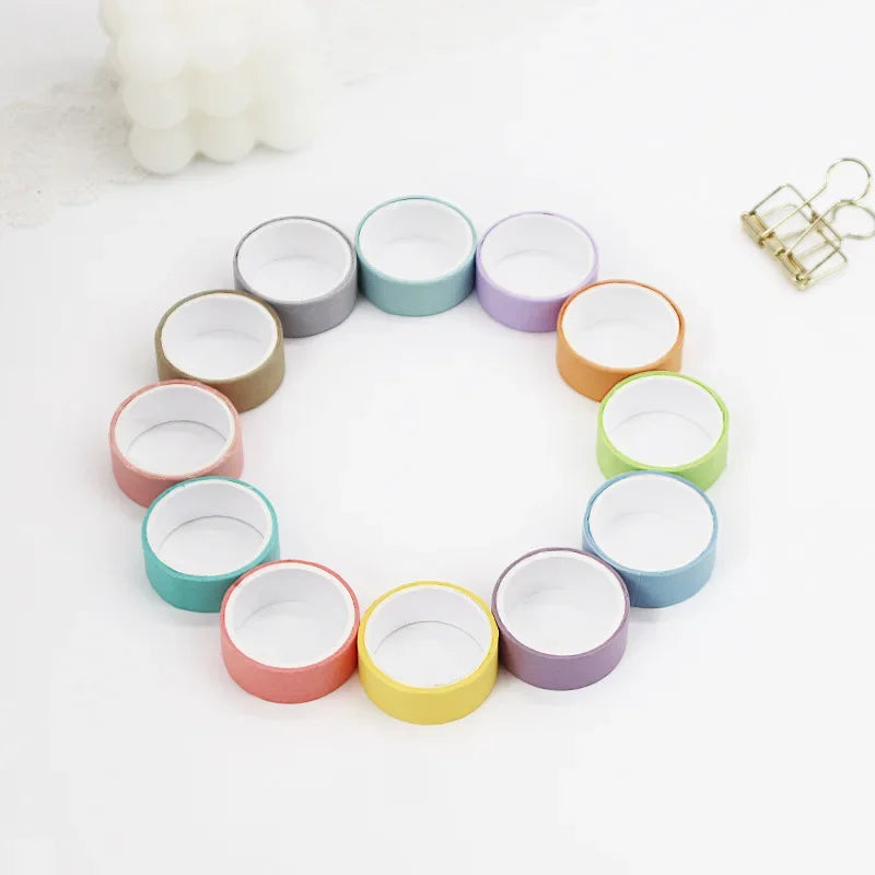 Rainbow Macaron Sorbet Washi Set