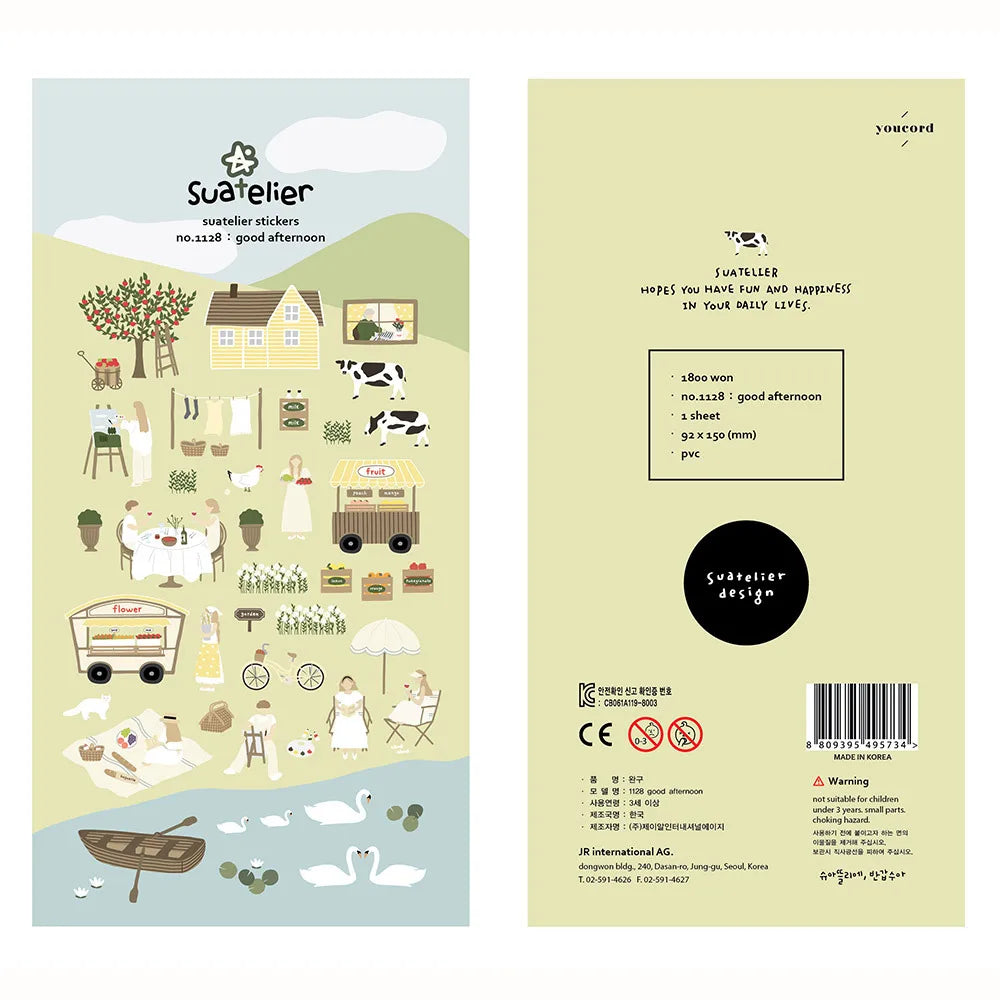 Suatelier Cottagecore Daily Life Stickers