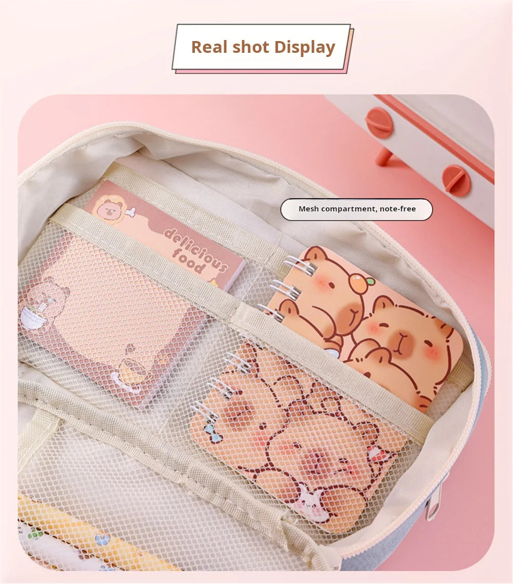 Sweet Treats Pouch 9 Layer Transparent Pencil Case