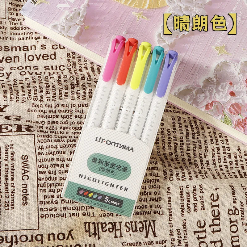 Rainbow Whimsy Highlighter Set