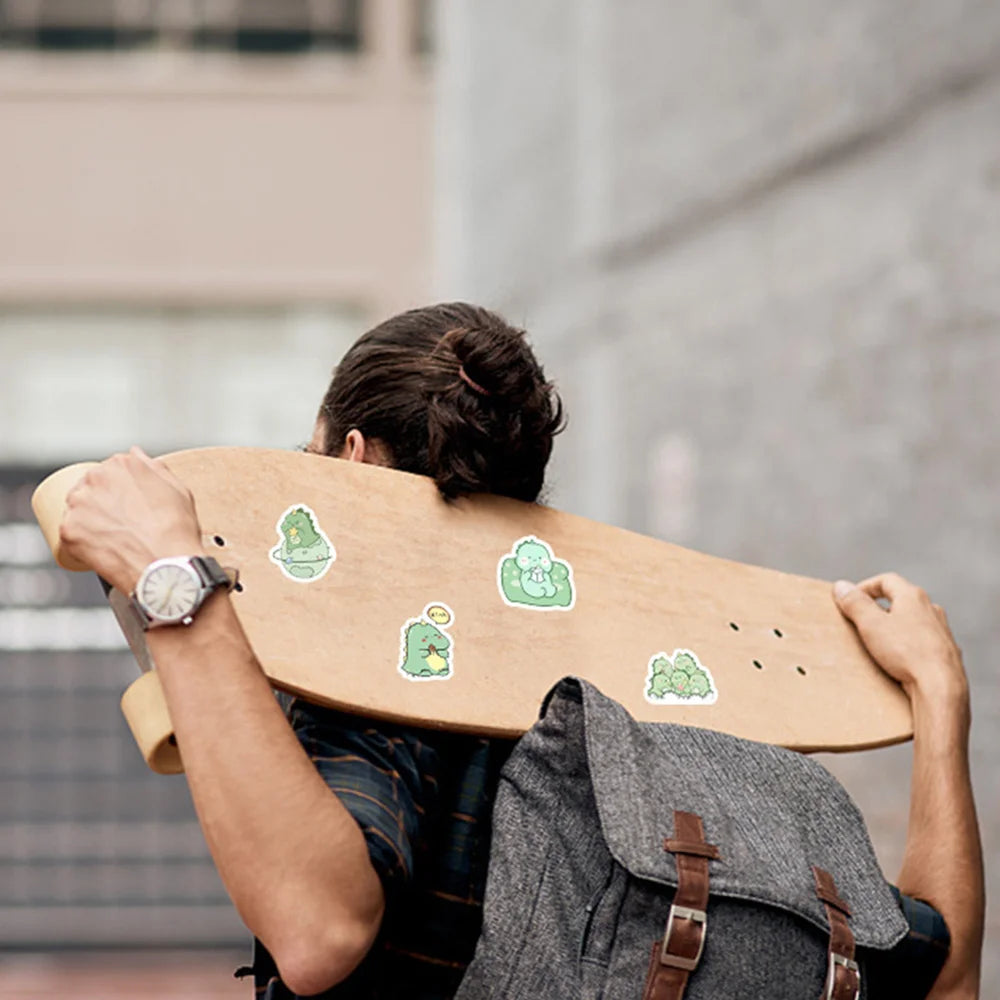 Rawr & Shine Green Dinosaur Sticker Set