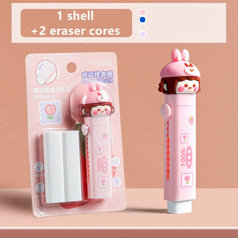 Paw-fect Push-Pull Pencil Eraser