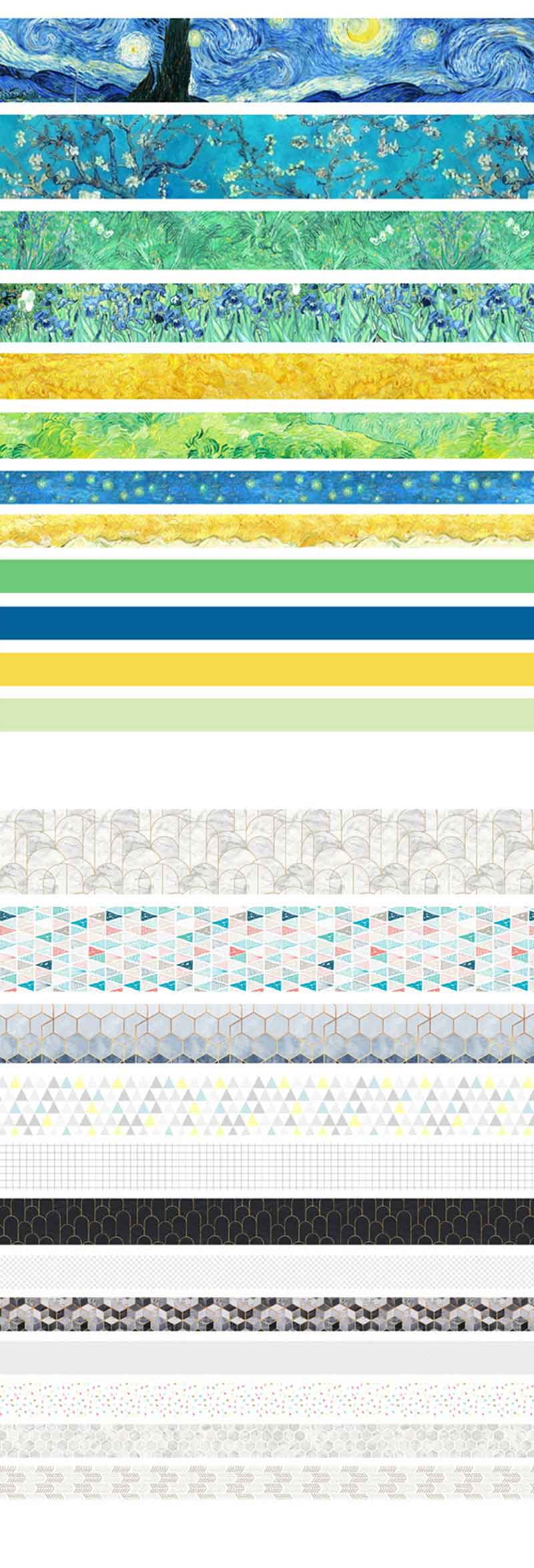 Chinese Palace Style Washi Tapes
