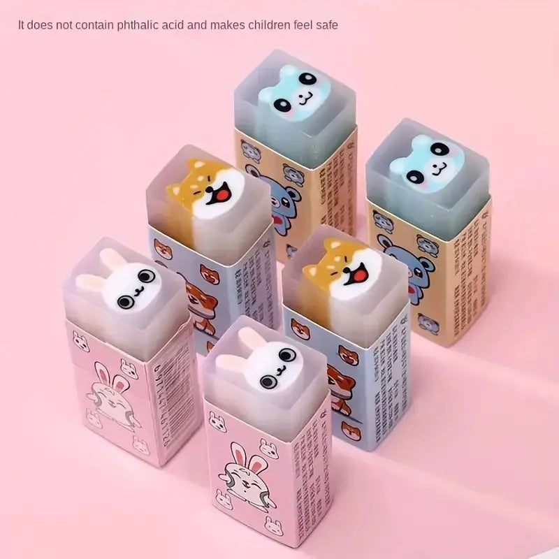 Scented Animal Jelly Erasers with Sweet Smell