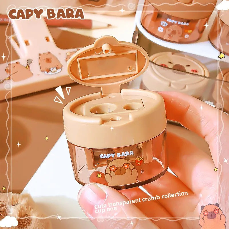 Capybara Cozy Pencil Sharpeners