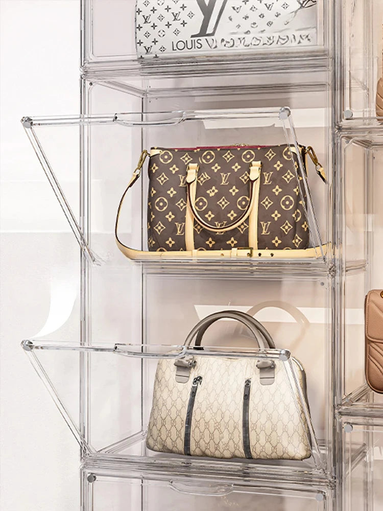 Treasure Cube Transparent Display Organizer Cabinet