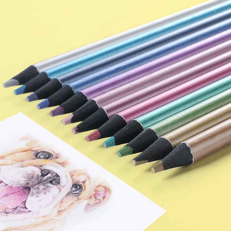 Shimmer Dreams Metallic Colored Pencils