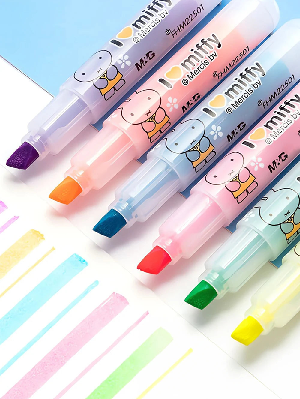 Mellow Mood Miffy Mini Highlighters
