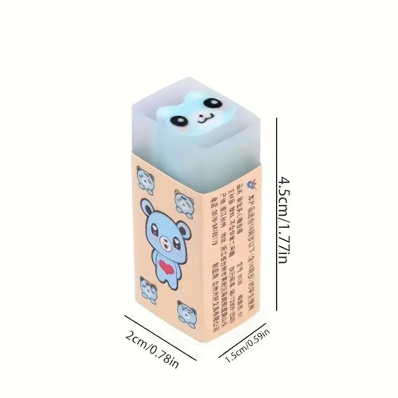 Scented Animal Jelly Erasers with Sweet Smell