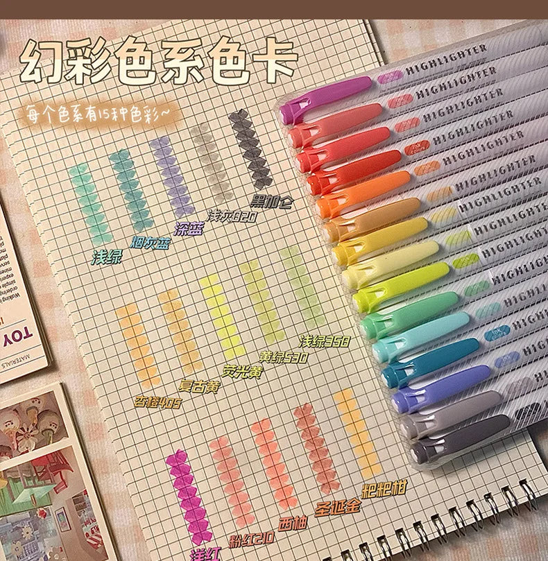 Rainbow Whimsy Highlighter Set