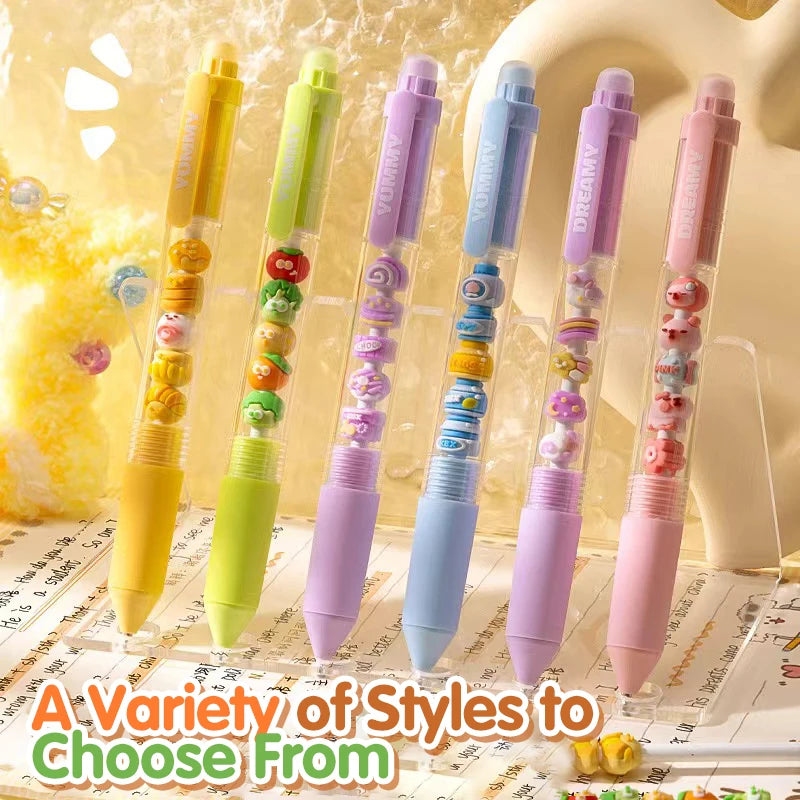 Squishy Friends Erasable Ballpoint Pens