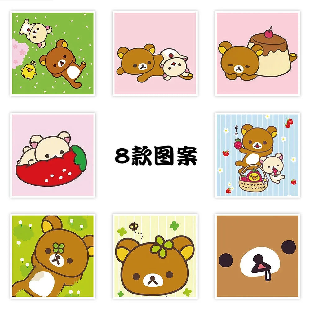 Rilakkuma Treat Time Sticker Strip Roll