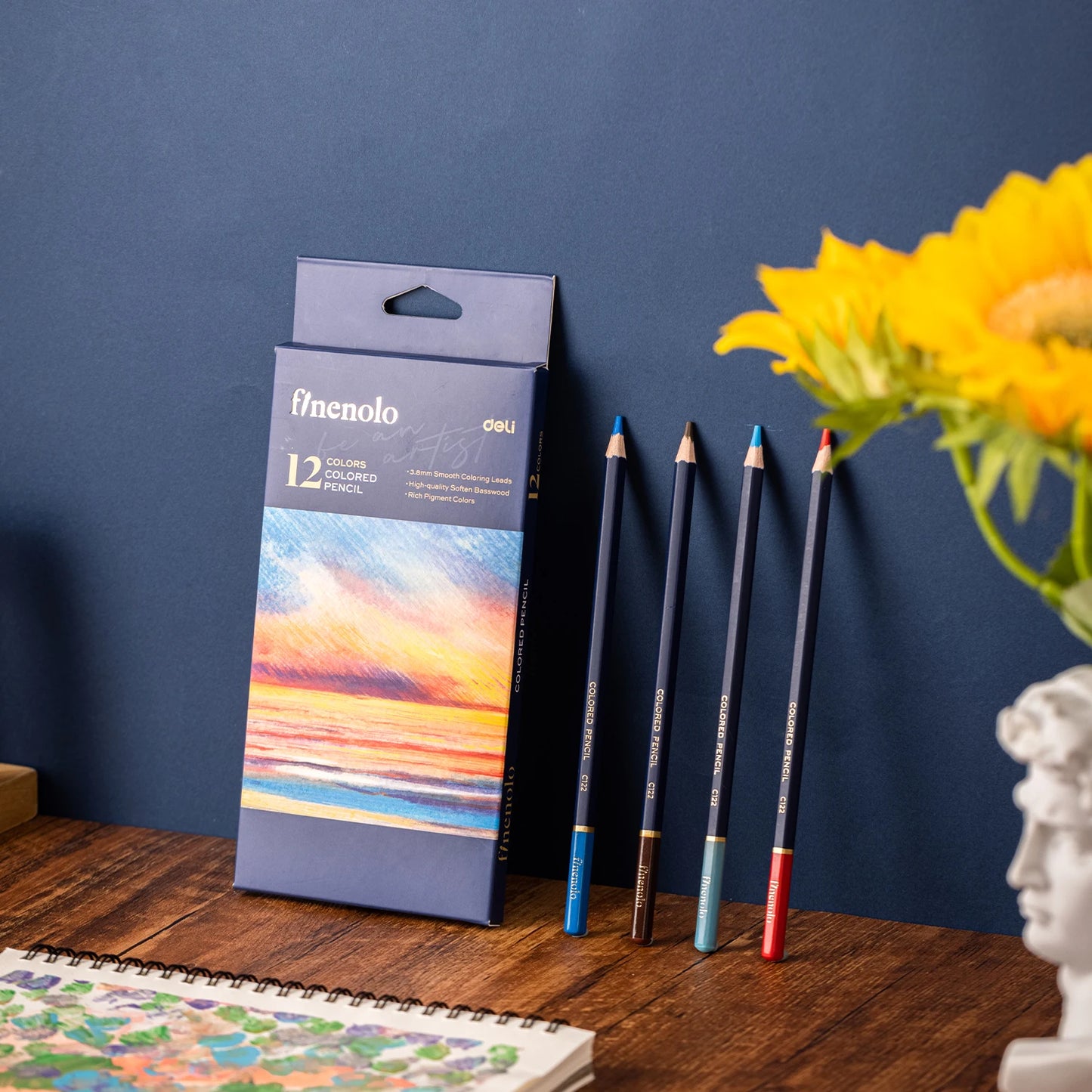 Rainbow Dreams Finenolo Colored Pencil Set
