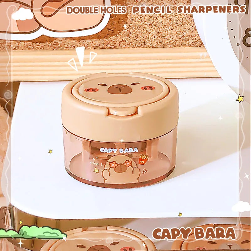 Capybara Cozy Pencil Sharpeners