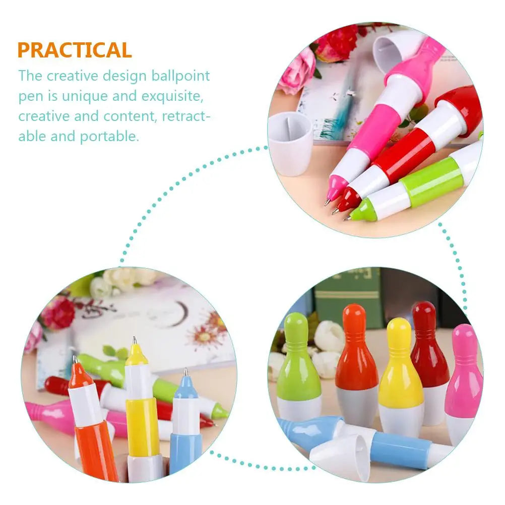 Kawaii Strike Bowling Pin Ballpoint Pens