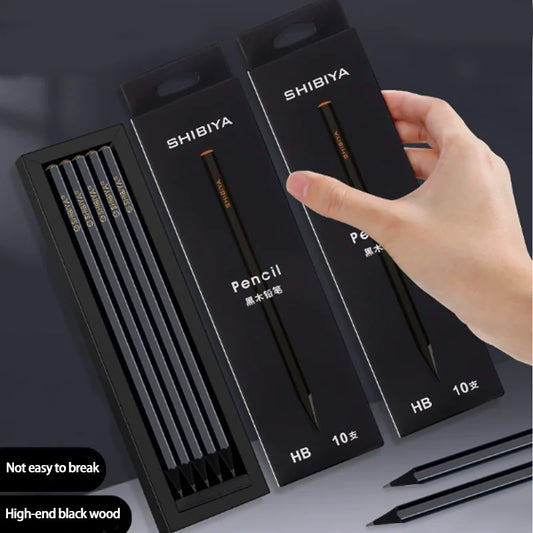 Black Velvet Pencil Set