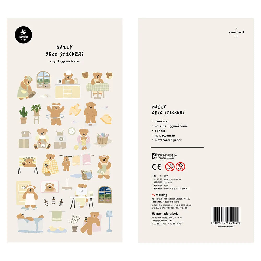 Suatelier Cottagecore Daily Life Stickers