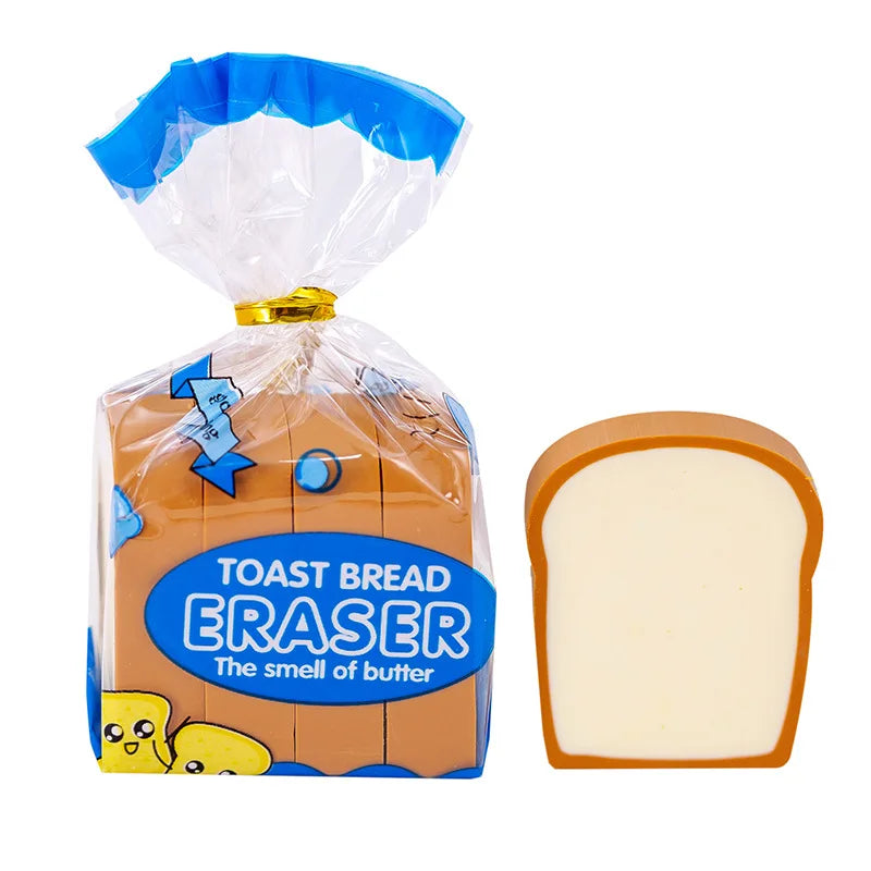 Fresh Toast Bread Slice Erasers