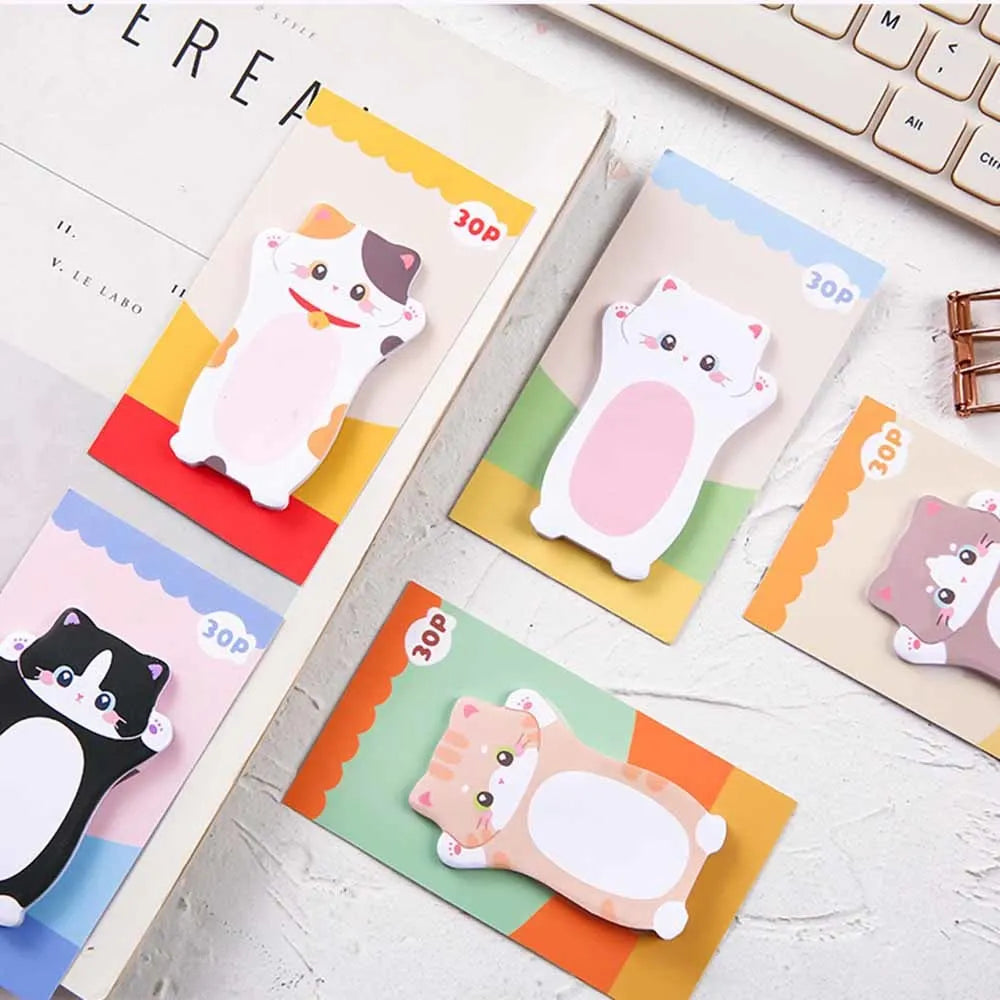 Paw-sitive Kitty Sticky Notes