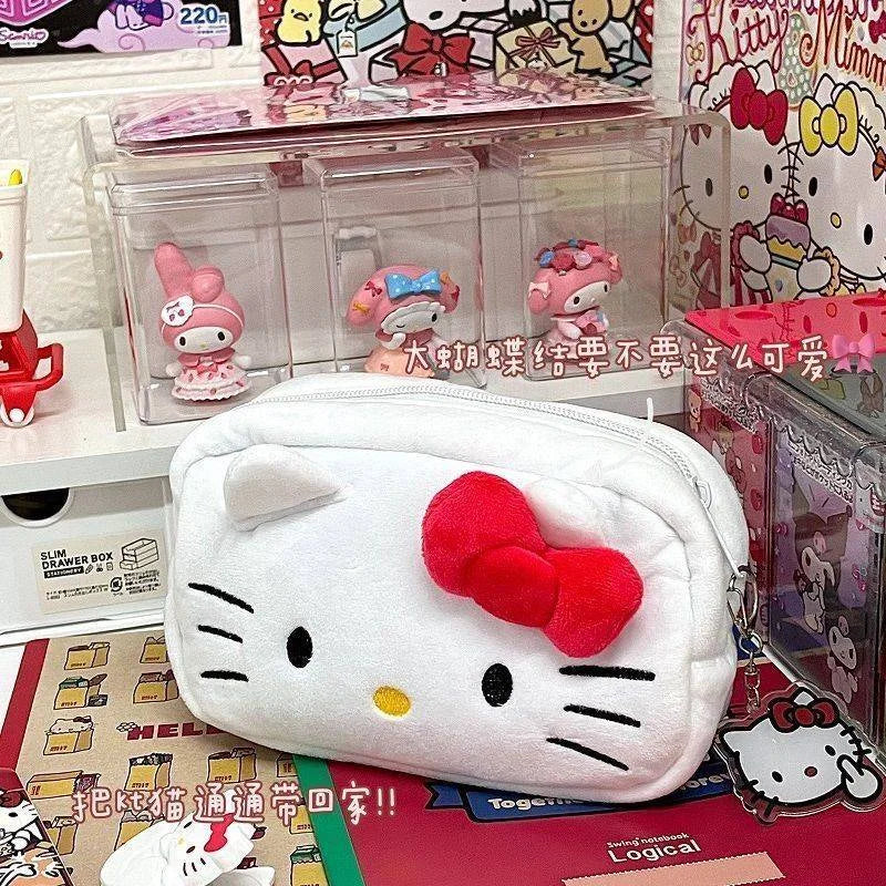 Hello Kitty Plush Pencil Pouch