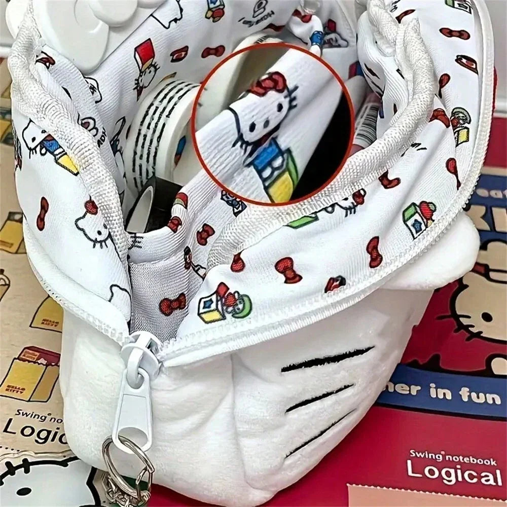 Hello Kitty Plush Pencil Pouch