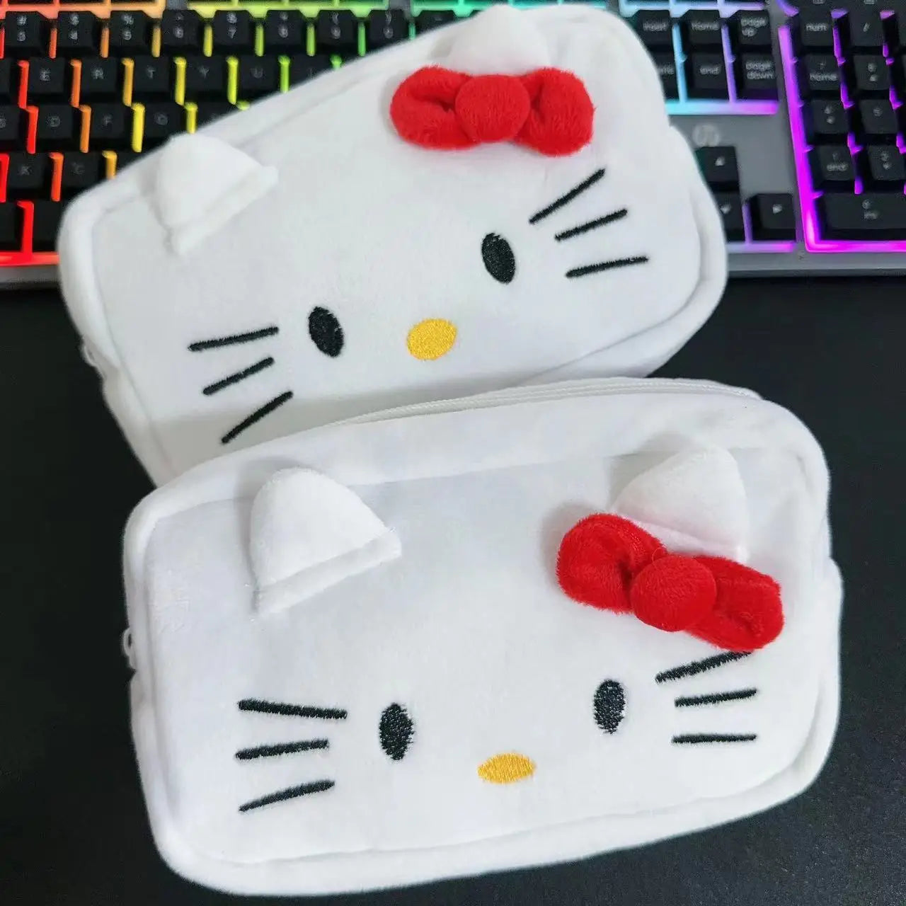 Hello Kitty Plush Pencil Pouch