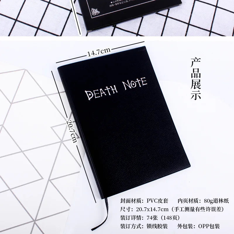 Death Note Leather Journal Set