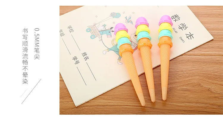 Scoops of Fun Novelty Gel Pens