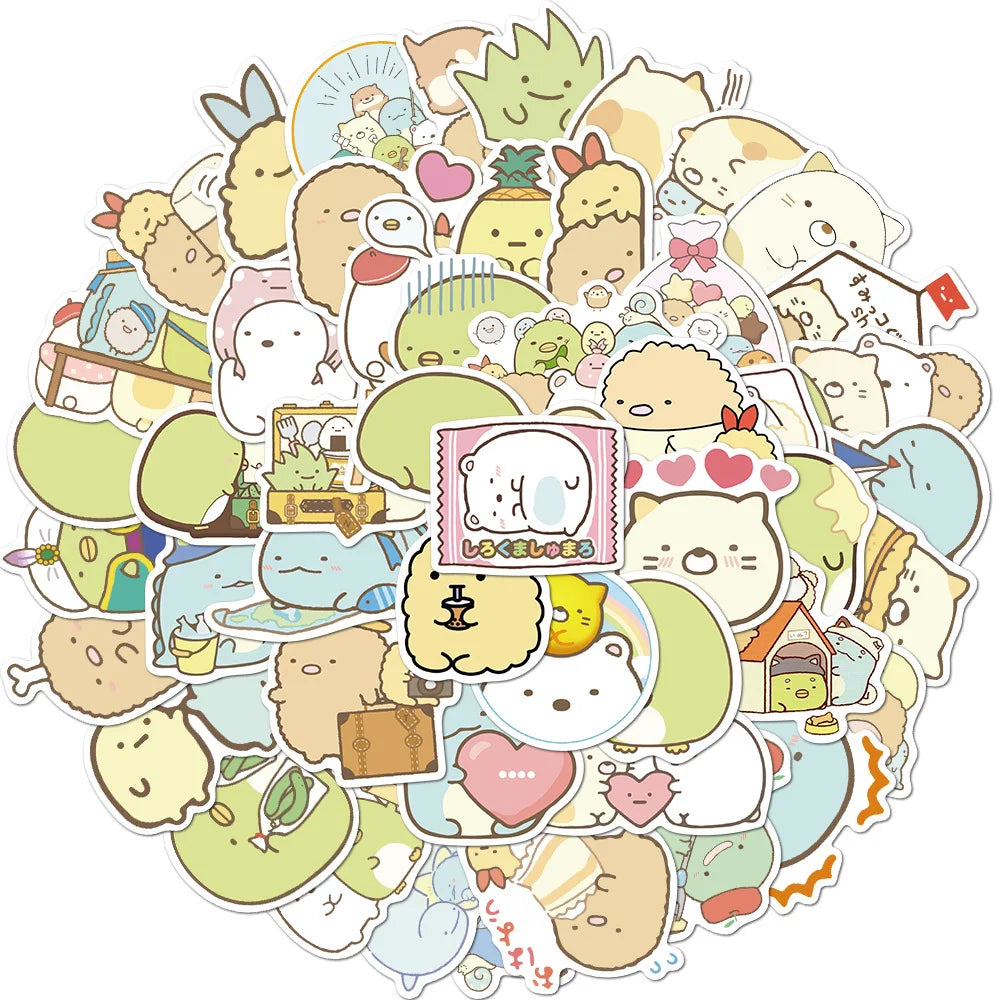 San-X Sumikko Gurashi Kawaii Daydreaming Beans Waterproof Stickers