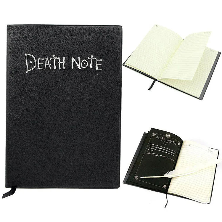 Death Note Leather Journal Set
