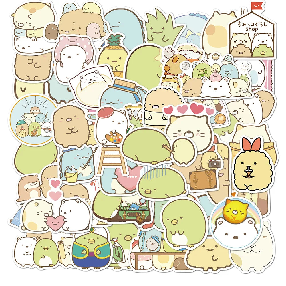 San-X Sumikko Gurashi Kawaii Daydreaming Beans Waterproof Stickers